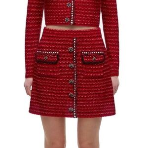 Self-Portrait knit skirt